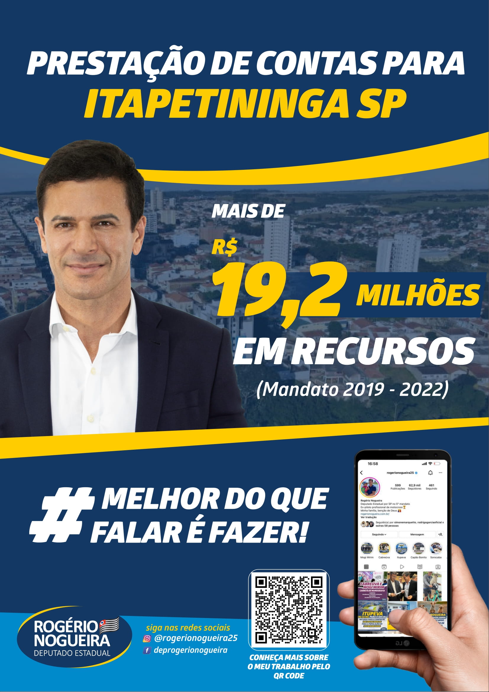 Itapetininga - Deputado Rogério Nogueira